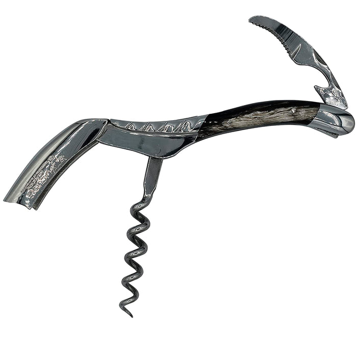 Laguiole en Aubrac Sommelier Corkscrew, With Buffalo Horn Handle