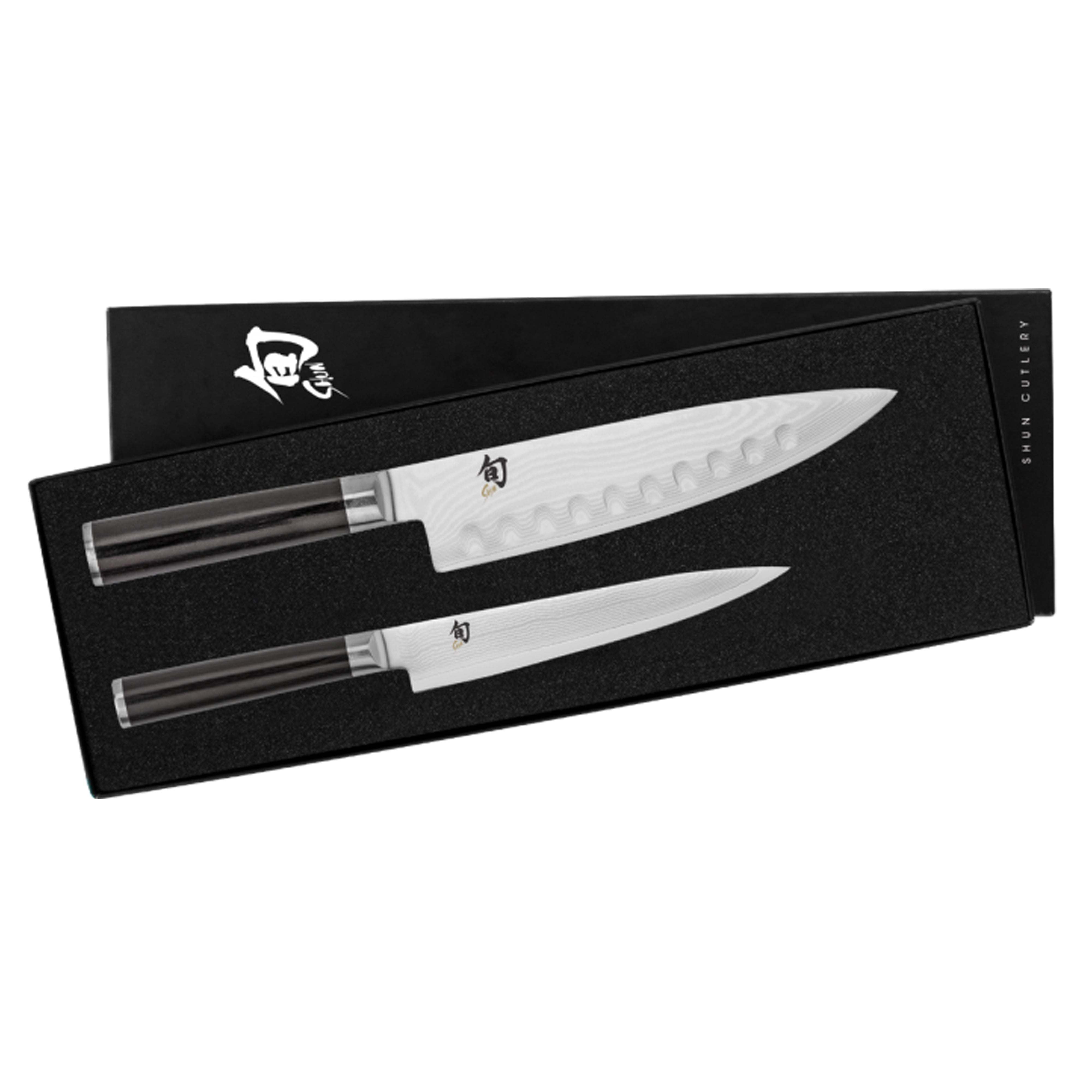 Shun Classic Damascus Steel 2-Piece Starter Knife Set