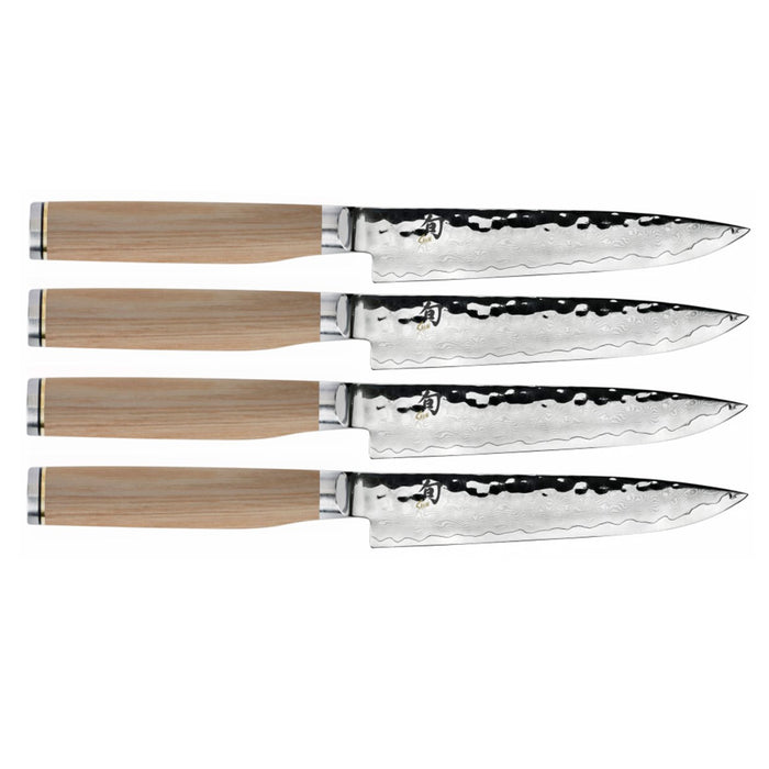 Shun Premier Blonde 4-Piece Steak Knife Set