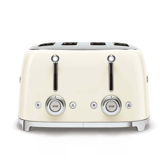 Smeg 50's Retro Style Aesthetic 4x4 Slice Cream Toaster