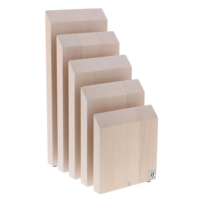 Zwilling Upright Magnetic Knife Block Beechwood, 10-Slot - LaCuisineStore