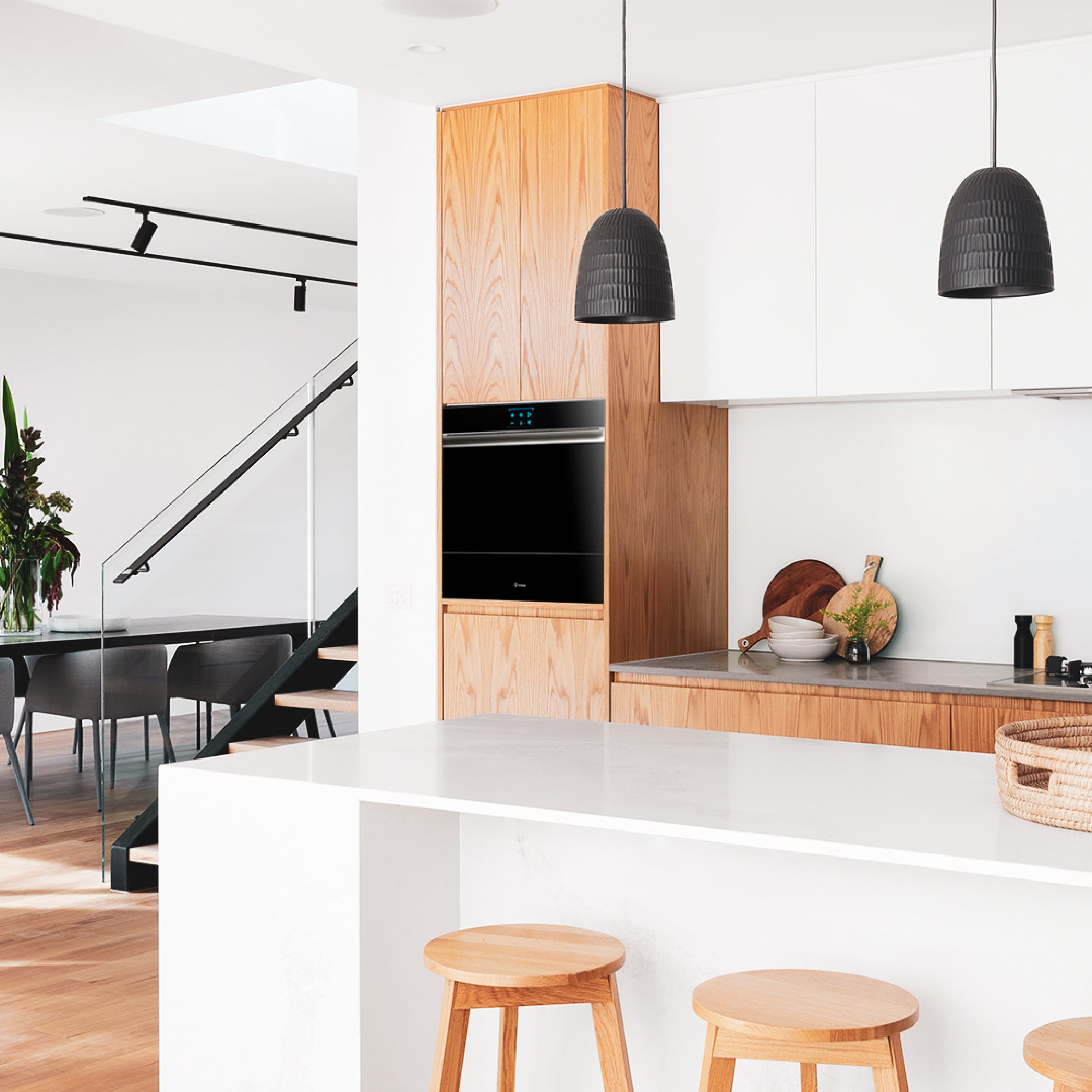 Irinox Freddy Black Glass Multi-Function Built-In Blast Chiller/Flash Freezer With 9 Different Functions, 24-Inches